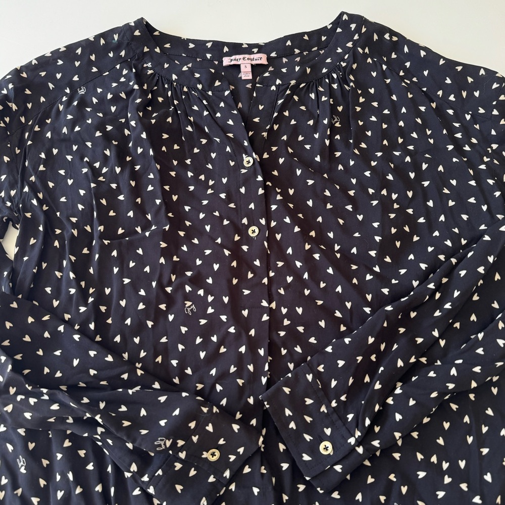 Juicy Couture blouse size small